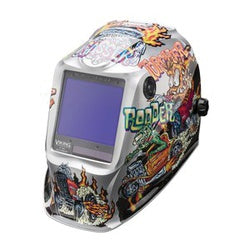 Lincoln Electric® VIKING™ 3350 Series K4440-4 Auto-Darkening Welding Helmet, Hot Rodders™